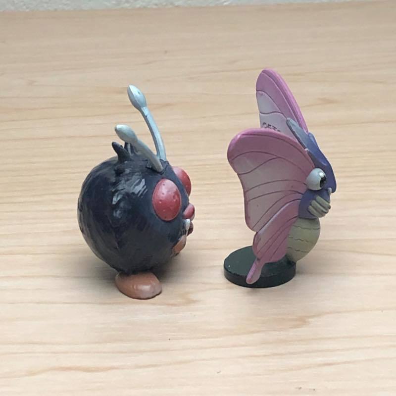 ポケモン　モンコレ　TOMY モンスターコレクション　コンパン　モルフォン ポケモン モンコレ TOMY モンスターコレクション コンパン モルフォン