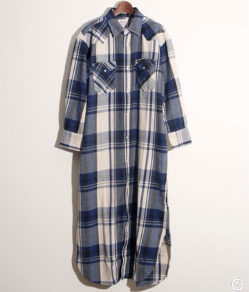 Wrangler Shirts Dress チェックワンピース Beams Boy フリークスストア 完売品 マキシ シャツワンピース ロングワンピース ブルー の落札情報詳細 ヤフオク落札価格情報 オークフリー スマートフォン版
