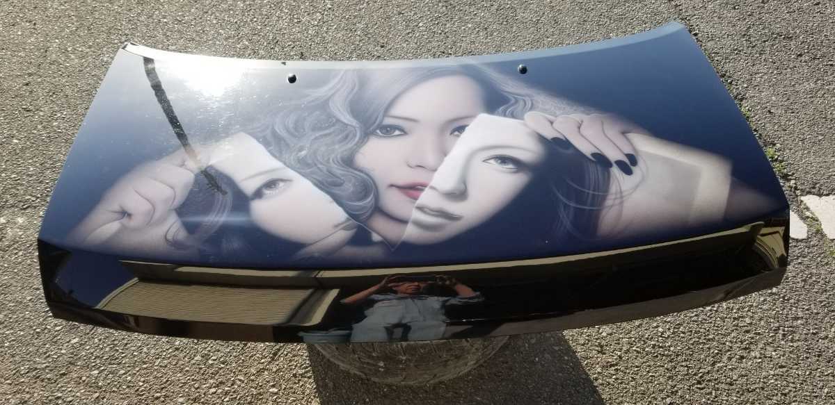 キューブ Z11 ボンネット安室奈美恵エアーブラシ塗装の落札情報詳細  