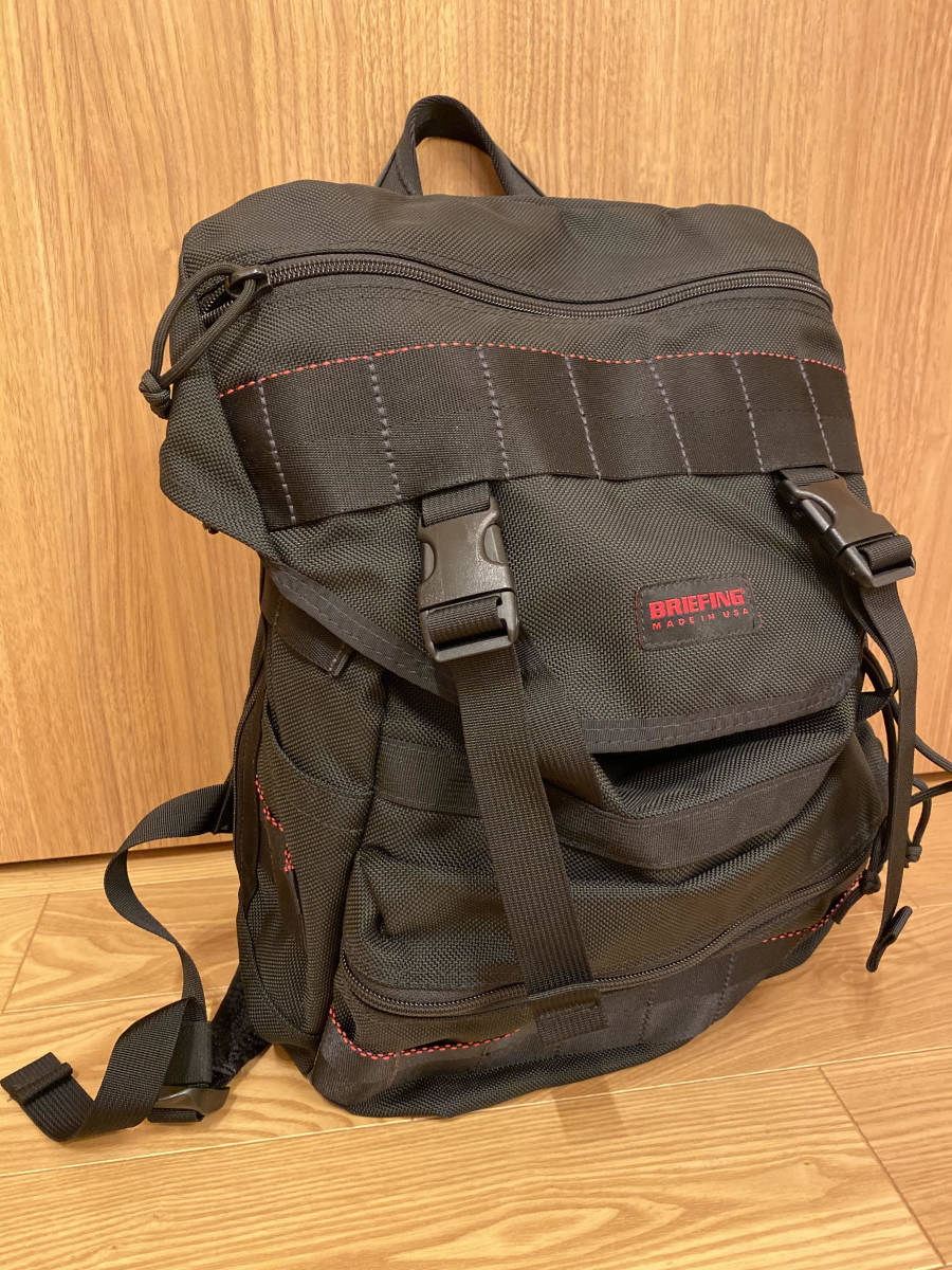 美品 ブリーフィング シンプルフラップ Briefing Simple Flap リュック Brf の落札情報詳細 ヤフオク落札価格情報 オークフリー スマートフォン版