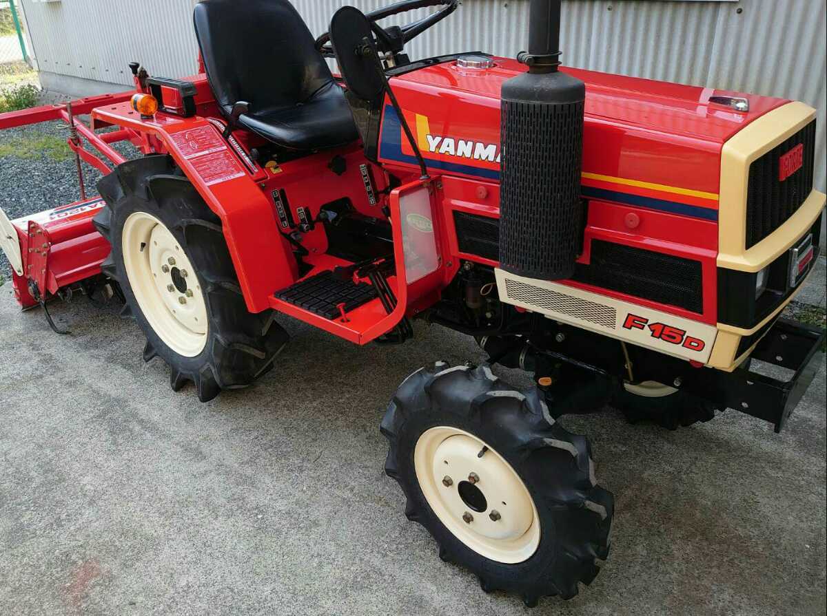 ヤンマー F14D トラクター 車庫保管