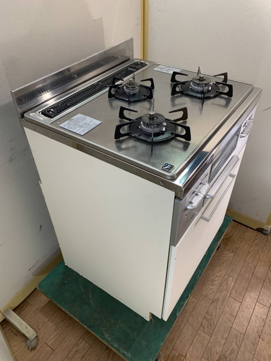 ノーリツ/NORITZ ビルトインコンロ 都市ガス用 2016年製 N3WN6RWTSKSV