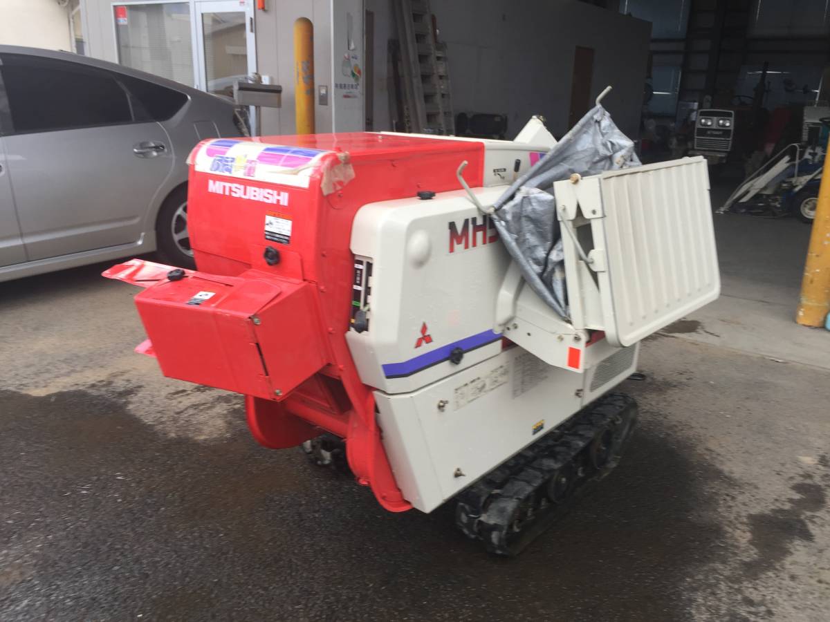 三菱 自動脱穀機 ハーベスター あきばれ MH51 ガソリンエンジン