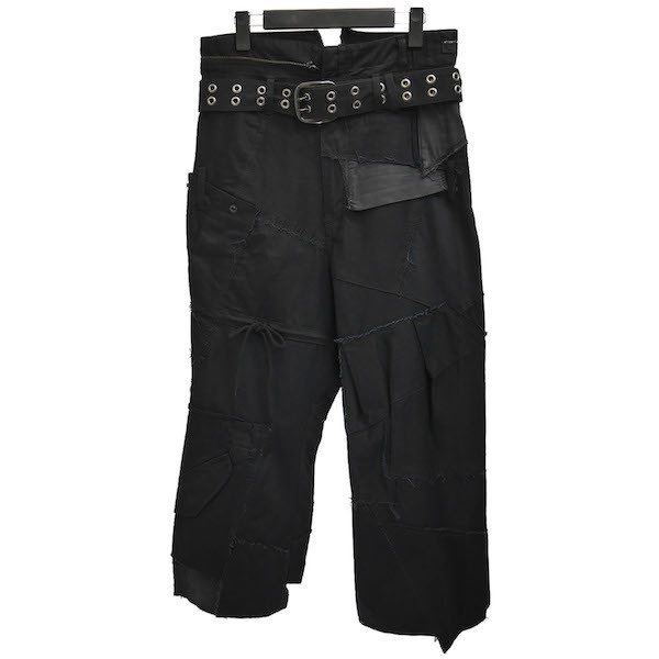 06AW ジュンヤワタナベ コムデギャルソン 再構築 パッチワーク パンツ