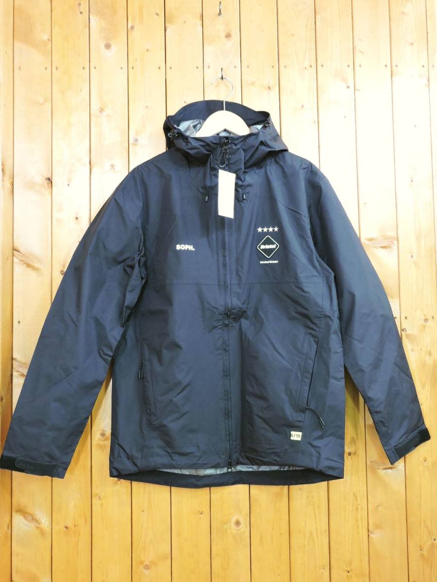 新品】[123S919] F.C.Real Bristol RAIN JACKET FCRB-189039 サイズL