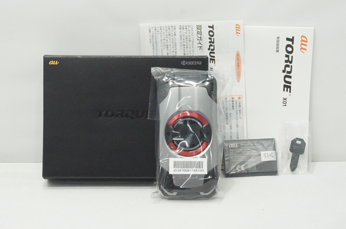 新品 1円スタート 開封済 未使用品 Torque X01 Kyf33ssa シルバー Au の落札情報詳細 ヤフオク落札価格情報 オークフリー スマートフォン版