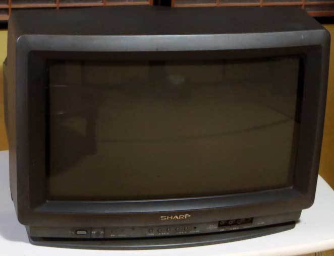 SHARP 20インチブラウン管カラーテレビ 20C-WA6 モニターの落札情報