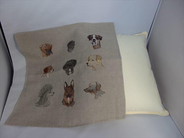 新品未使用】coral & tusk クッションカバー dog 新品】☆新品未使用