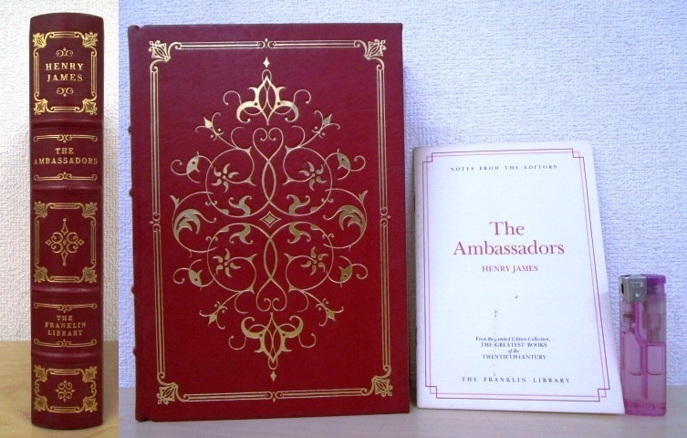 H246b 洋書 フランクリン ライブラリー 大使たち ヘンリー ジェイムズ著 1979年 小冊子付 文学 小説 古典 復刻 革装 三方金 の落札情報詳細 ヤフオク落札価格情報 オークフリー スマートフォン版