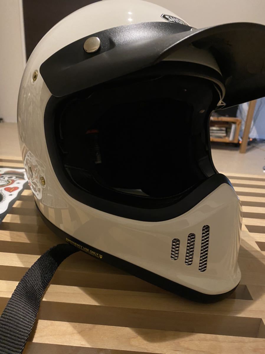 オマケ付き SHOEI EX-ZERO フルフェイス ヘルメット ホワイト