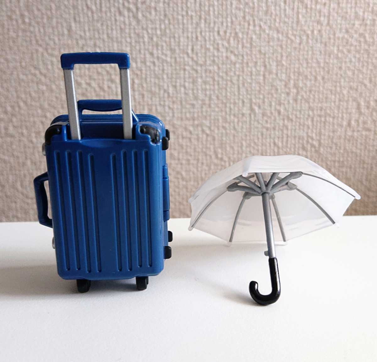 誰得 ミニチュア スーツケース ビニール傘 傘 ドールハウス ドール小物 ガチャガチャ ガチャ キャリーバッグ フィギュア カプセルトイ の落札情報詳細 ヤフオク落札価格情報 オークフリー スマートフォン版