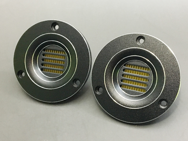 新品】2.5インチ 高級リボンツィーター ペア リボン型ユニット