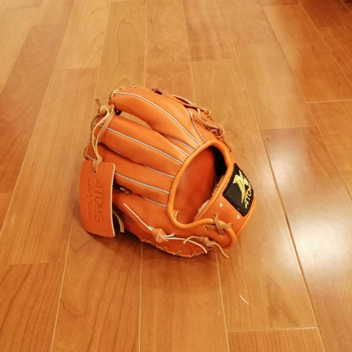 ATOM'S 硬式野球グローブ ジュテルレザー　別注薬指リング付き　アトムズ ATOM'S 硬式野球グローブ ジュテルレザー 別注薬指リング付き アトムズ