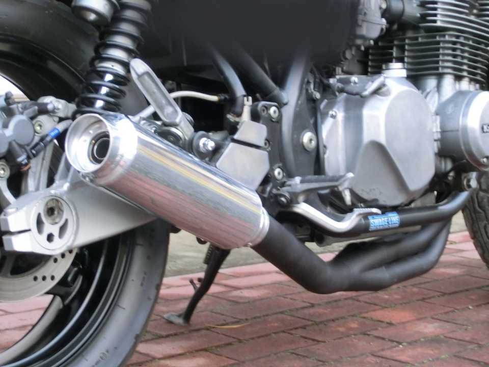 ゼファー750 マフラー　モリワキ　チタンモンスター　キャタライザー付き ゼファー750 マフラー モリワキ チタンモンスター