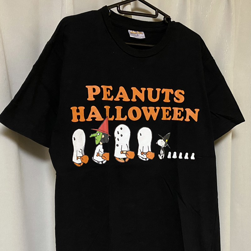 レア Snoopy スヌーピー Universal Studio Japan Usj ユニバーサルスタジオジャパン 限定 Tシャツ ハロウィン 黒 ブラック L ルーシー 古着 の落札情報詳細 ヤフオク落札価格情報 オークフリー スマートフォン版