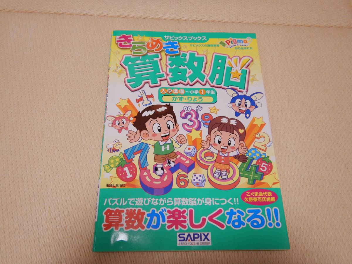 【最新版】サピックス　ピグマキッズくらぶ　小学1年生　1年分セット 未記入 SAPIX ピグマキッズくらぶ｜SAPIXの通信教育｜教材について 年始の 1