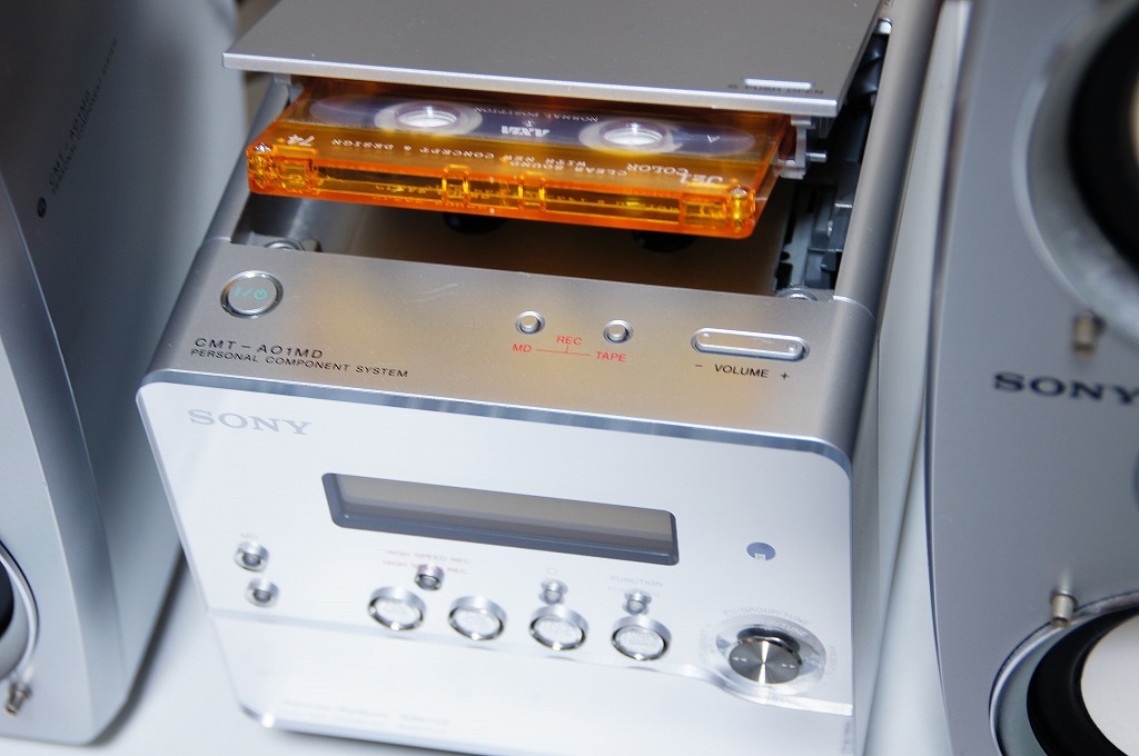 SONY MD/CD/カセット/BT対応 オールインワンコンポ 動作良好 【公式通販】