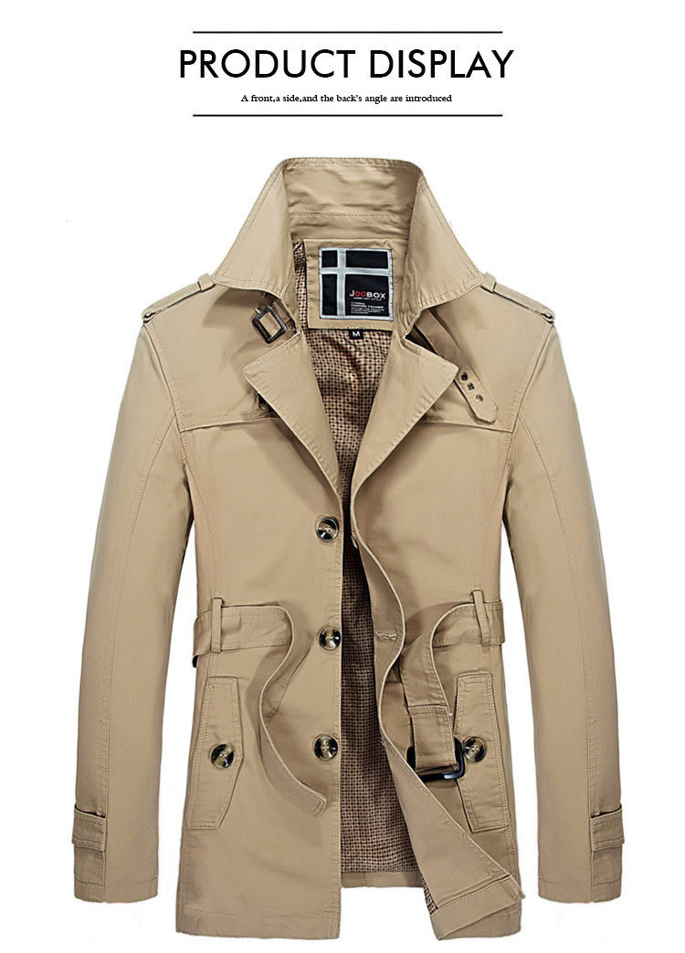 新品 春 新作トレンチコート メンズ お洒落 セール ビジネスコート 無地 ジャケット 紳士用 カジュアルコートカーキ3xl 009 の落札情報詳細 ヤフオク落札価格情報 オークフリー スマートフォン版
