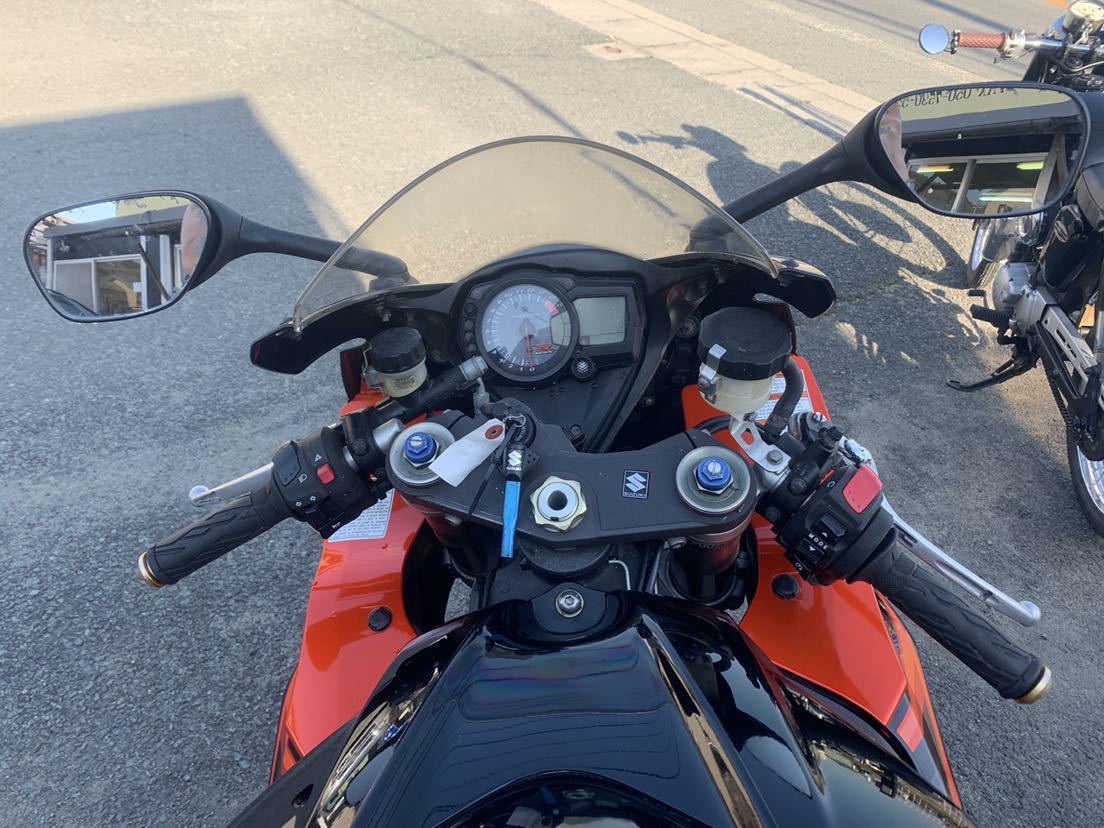 スズキ GSX-R1000 K7 希少なオレンジ カスタム多数 ノーマル