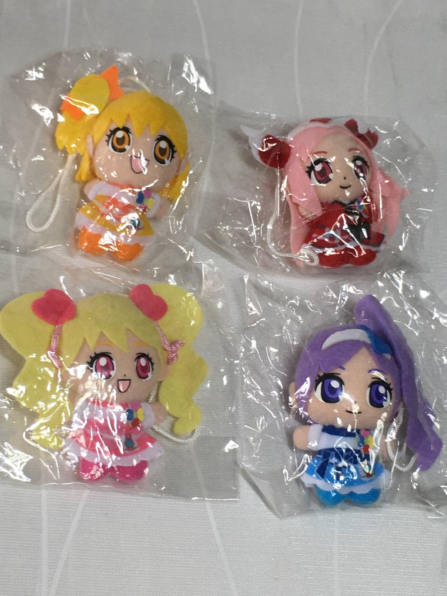 新品】送料無料 ガシャポン フレッシュ プリキュア キャラぐるみ 全4種