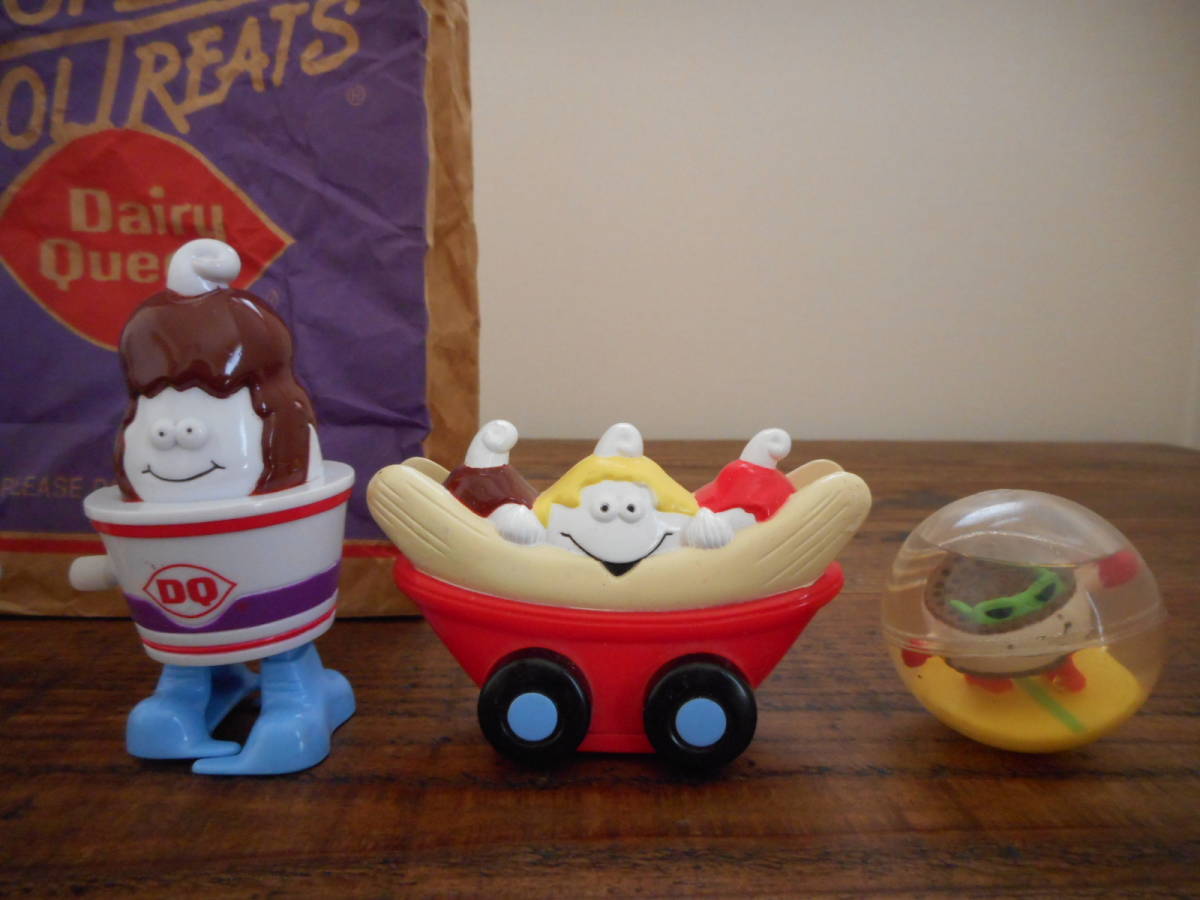レア デイリークイーン Dairy Queen DQ Dilly Bar ミニカー ミールトイ