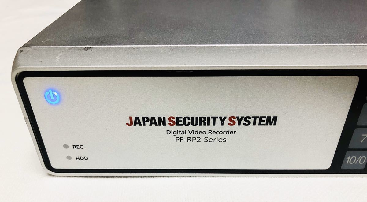 ◯日本防犯システム デジタルビデオレコーダー PF-RP2 リモコン付き
