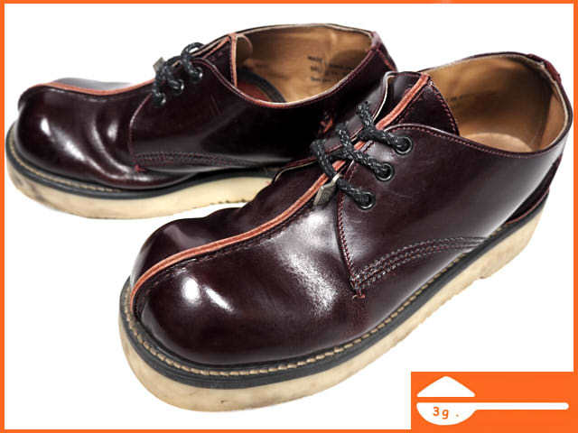 即決 GEORGE COX ジョージコックス メンズ ラバーソール スウェード ネイビー 25.5ｃｍ UK7 英国製 レザー ロック カジュアル ビズネス ジョージコックス ハイカット ジョージコックス ホワイト ハイカット