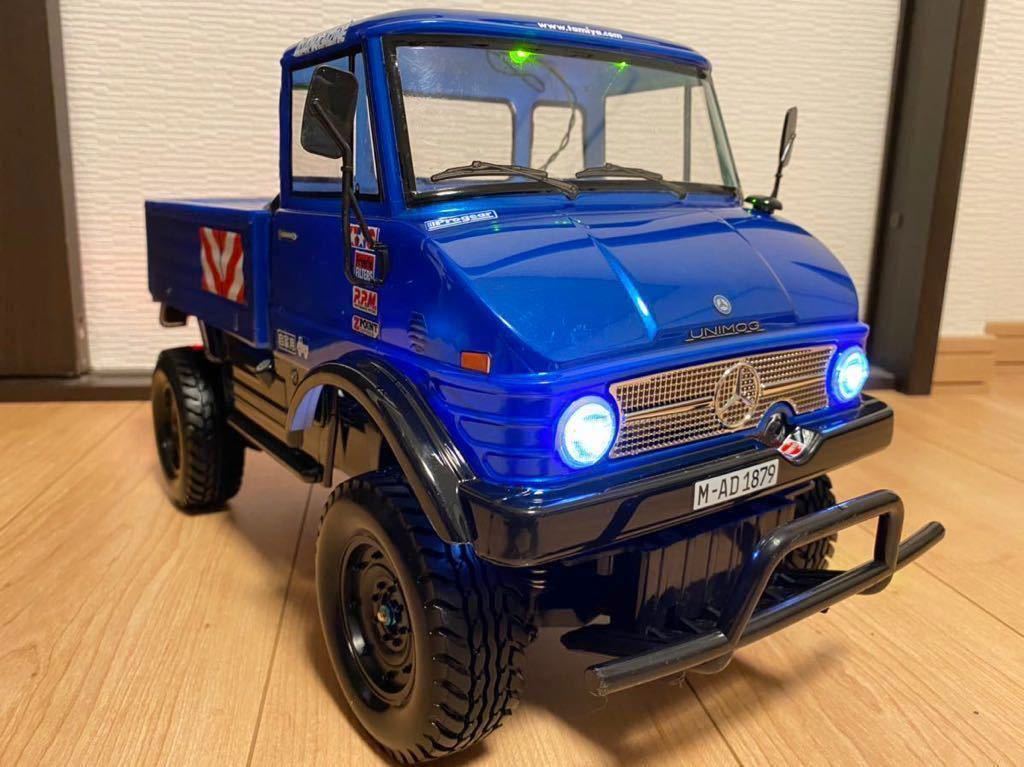 タミヤ CC-01 ウニモグ 電動RCカー LED プロポ付き フルセット 【公式