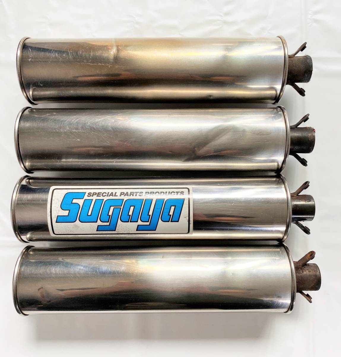 RG400Γ／500Γ ガンマ Sugaya スガヤ チャンバー用 サイレンサーのみ 4