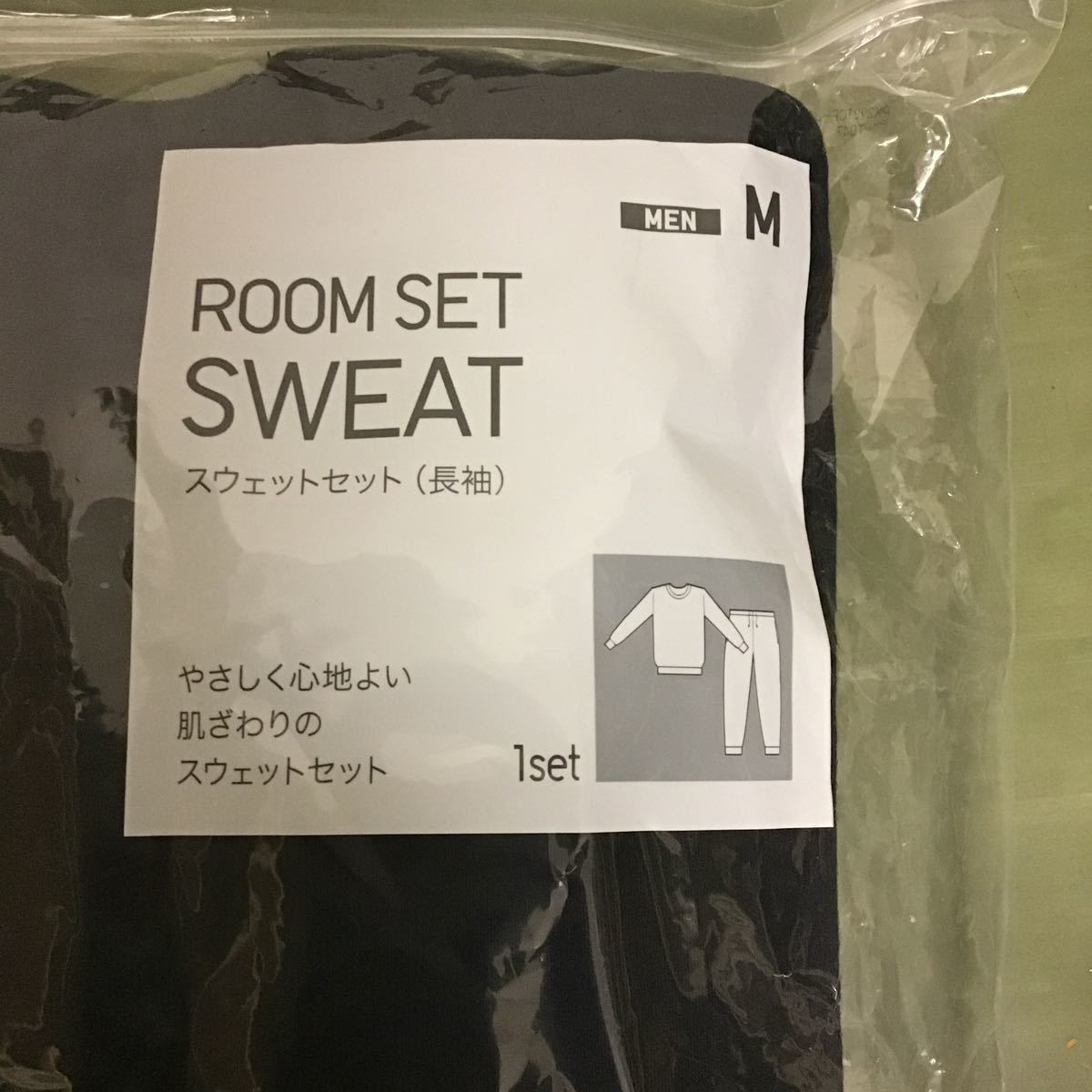 新品 新品未使用 未開封 ユニクロ スウェットセット 長袖 スウェット上下 黒 サイズm メンズ の落札情報詳細 ヤフオク落札価格情報 オークフリー スマートフォン版