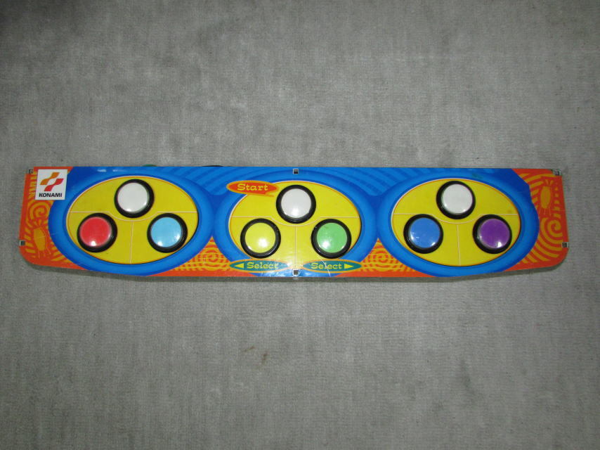 コナミ/KONAMI コントロールパネル ビシバシチャンプ BISHI BASHI CHAMP コンパネ ジャンク【20 ビシバシチャンプ用 コントロールパネル