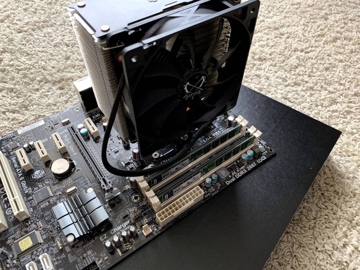 CPU(Core i7 3770K) 、マザーボード、 SSD、メモリ セット Intel®B75 Ethereum Coin Rig ETH  Crypto