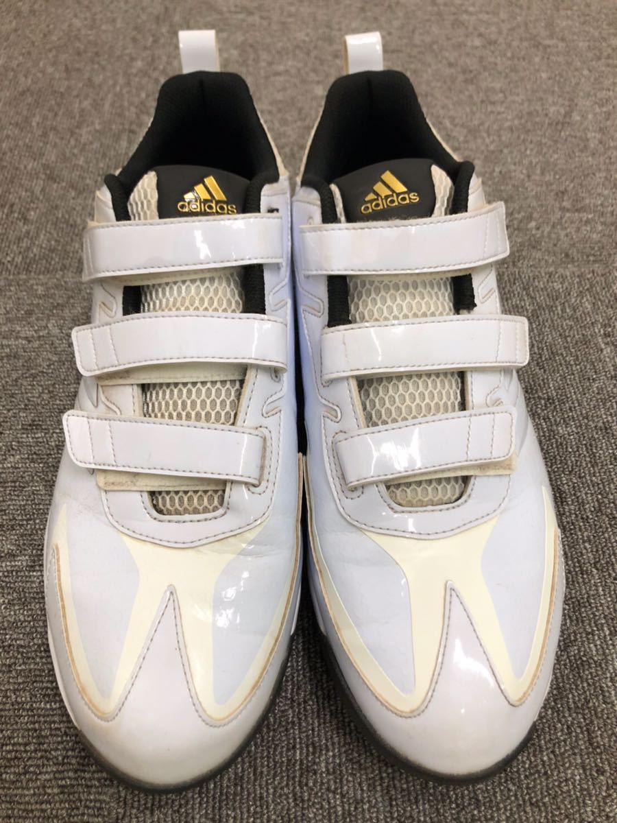 アディダス Adidas 野球 トレーニングシューズ アップシューズ 7263 28cm 軽量 ホワイト系 の落札情報詳細 ヤフオク落札価格情報 オークフリー スマートフォン版