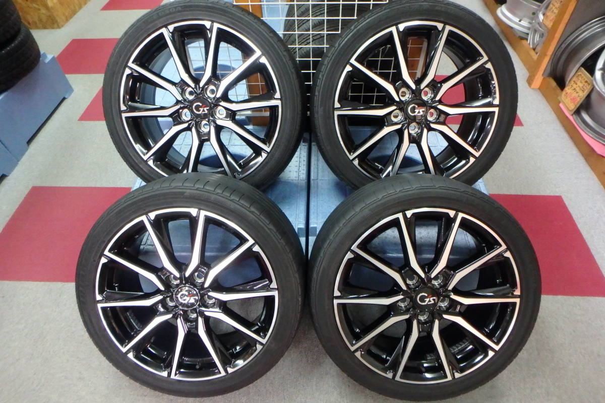 トヨタ ノア VOXY G's 純正 18-7J +51 114.3/5H ポテンザ 215/45R18