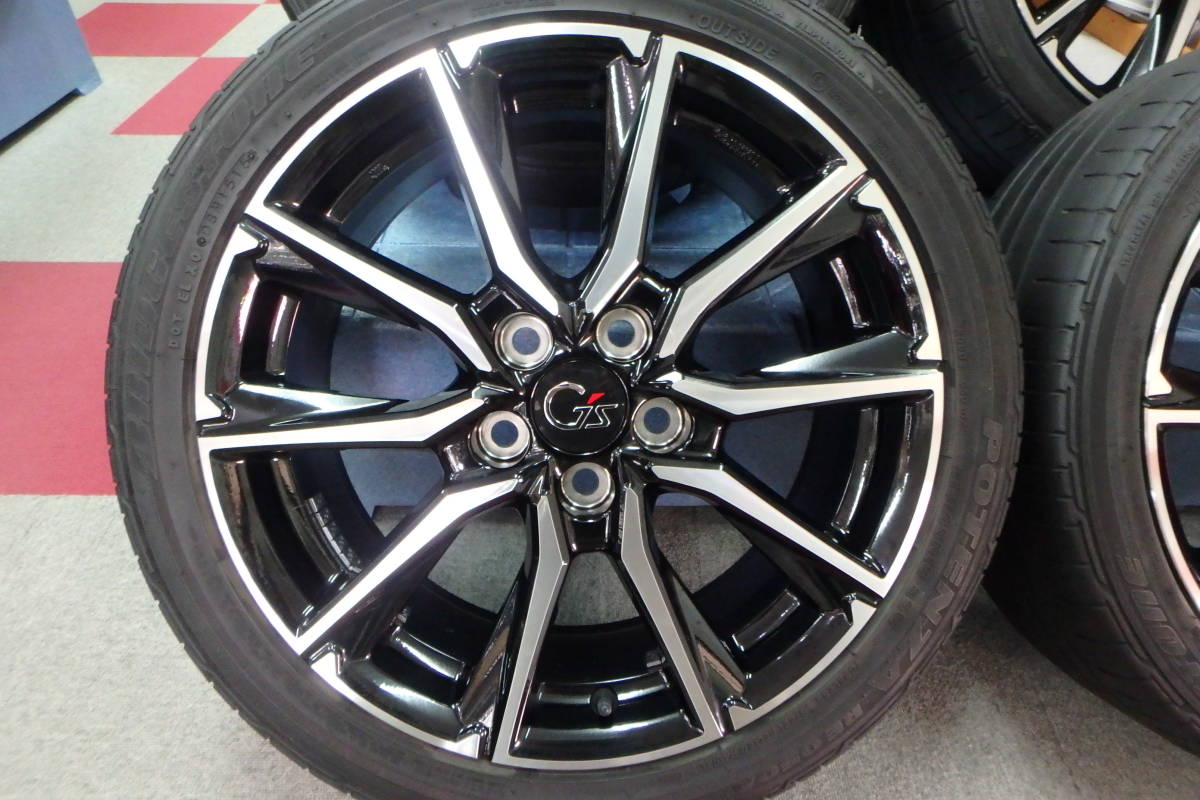 トヨタ ノア VOXY G's 純正 18-7J +51 114.3/5H ポテンザ 215/45R18