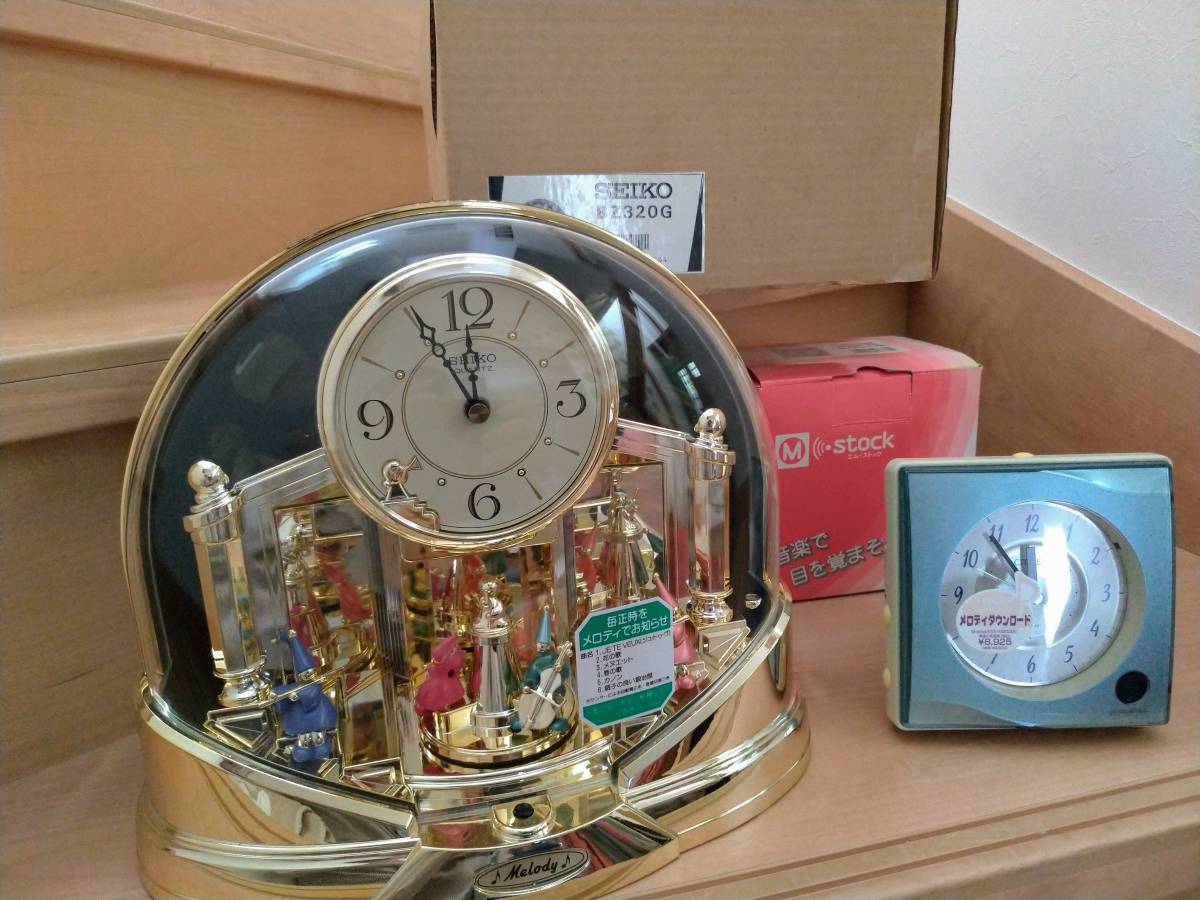 セイコー☆シチズン☆SEIKO☆CITZEN☆メロディー目覚まし時計