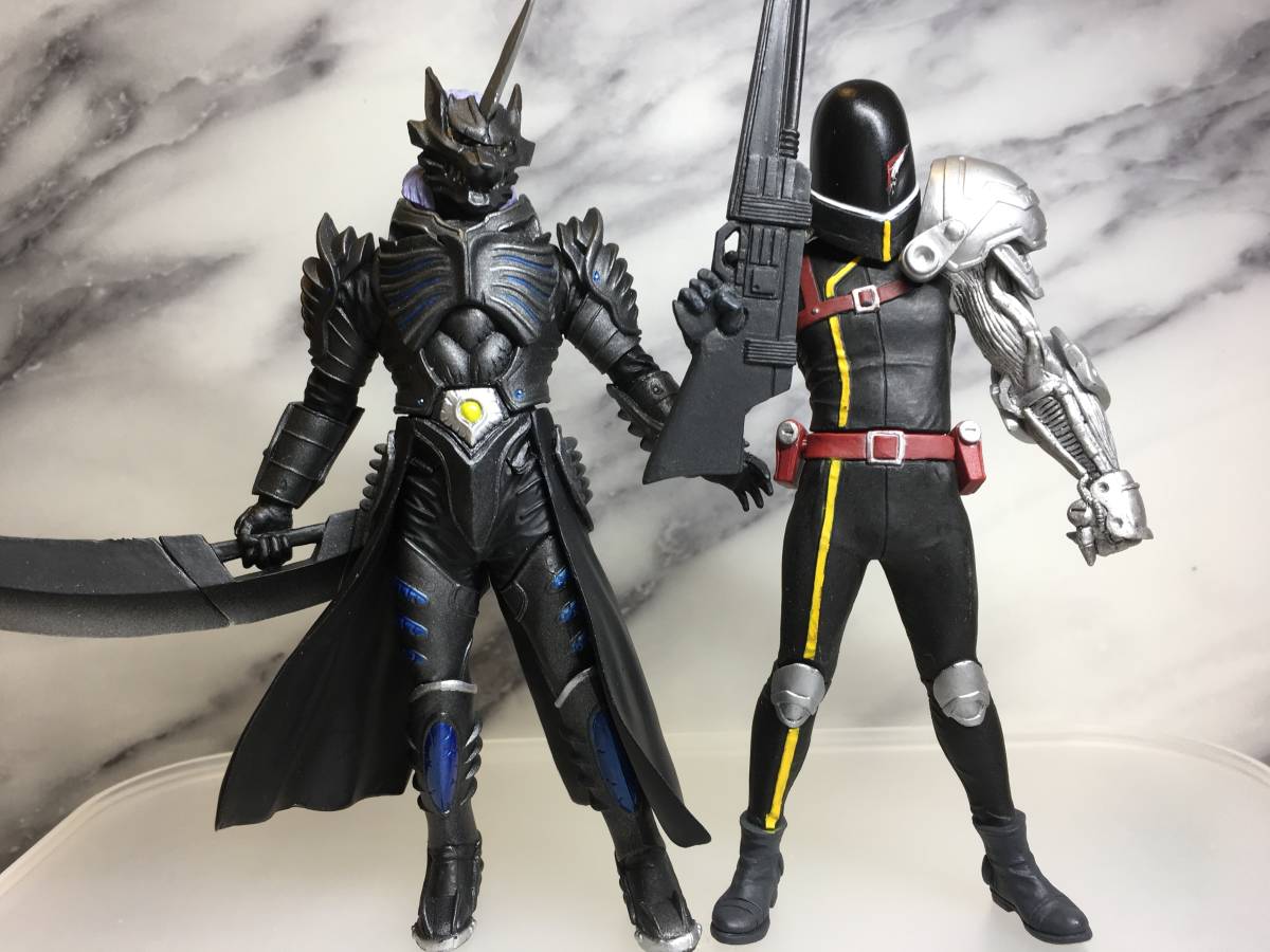 トップガンダー 狼鬼 フィギュア2点 超人機メタルダー 百獣戦隊ガオレンジャー アルティメットソリッド ダークヒーローズ バンダイ の落札情報詳細 ヤフオク落札価格情報 オークフリー スマートフォン版