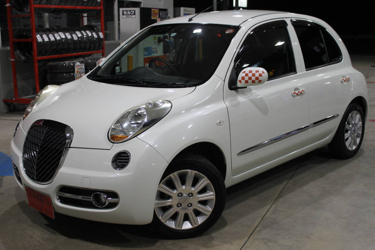 激安 1円 売り切り H年 Ak12 日産 マーチ ボレロ スマートキー 希少のパールホワイト 69 300 車検令和3年8月日まで 内外装美車 の落札情報詳細 ヤフオク落札価格情報 オークフリー スマートフォン版