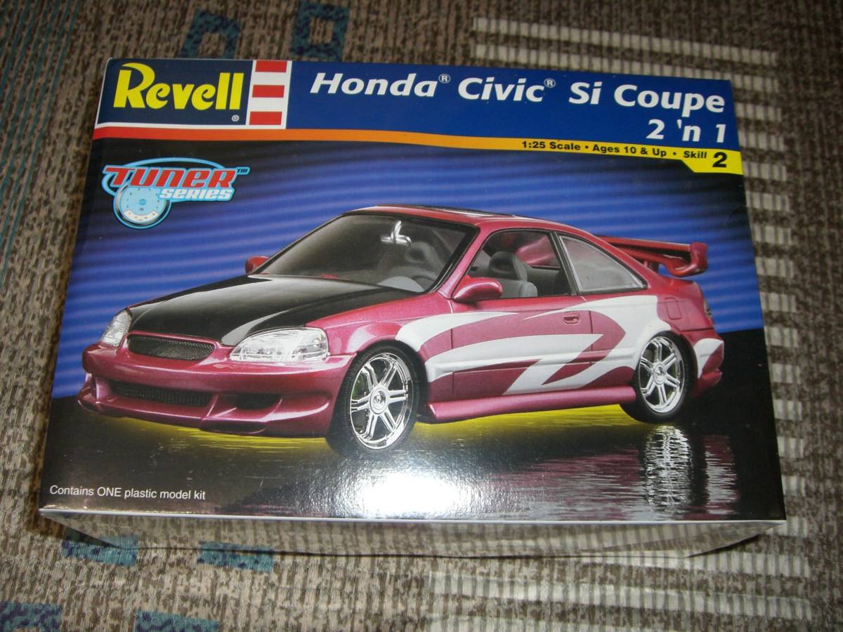 レベル/Hondaホンダ Civicシビック Coupeクーペ ワイスピ1/25