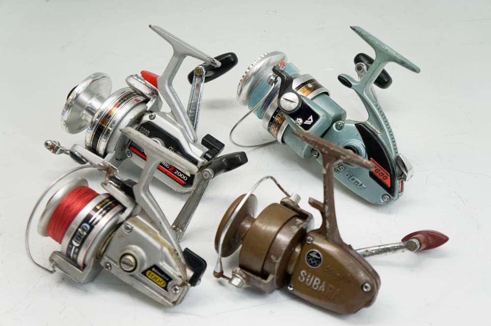 オールドベイトリール 5個セット ダイワ、オリムピック等 オールドベイトリール 5個セット ダイワ、オリムピック等