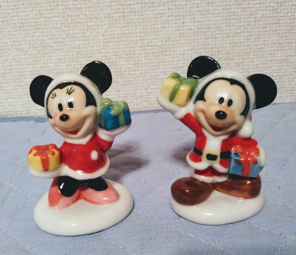Looney Tunes、ミッキー　クリスマスフィギュアセット ディズニーミッキーミニークリスマスの仲間たちセット陶器製フィギュア