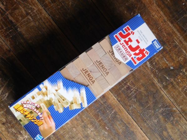 新品未使用 未開封「ジェンガ」 天然木材使用 タカラトミー 息苦しく