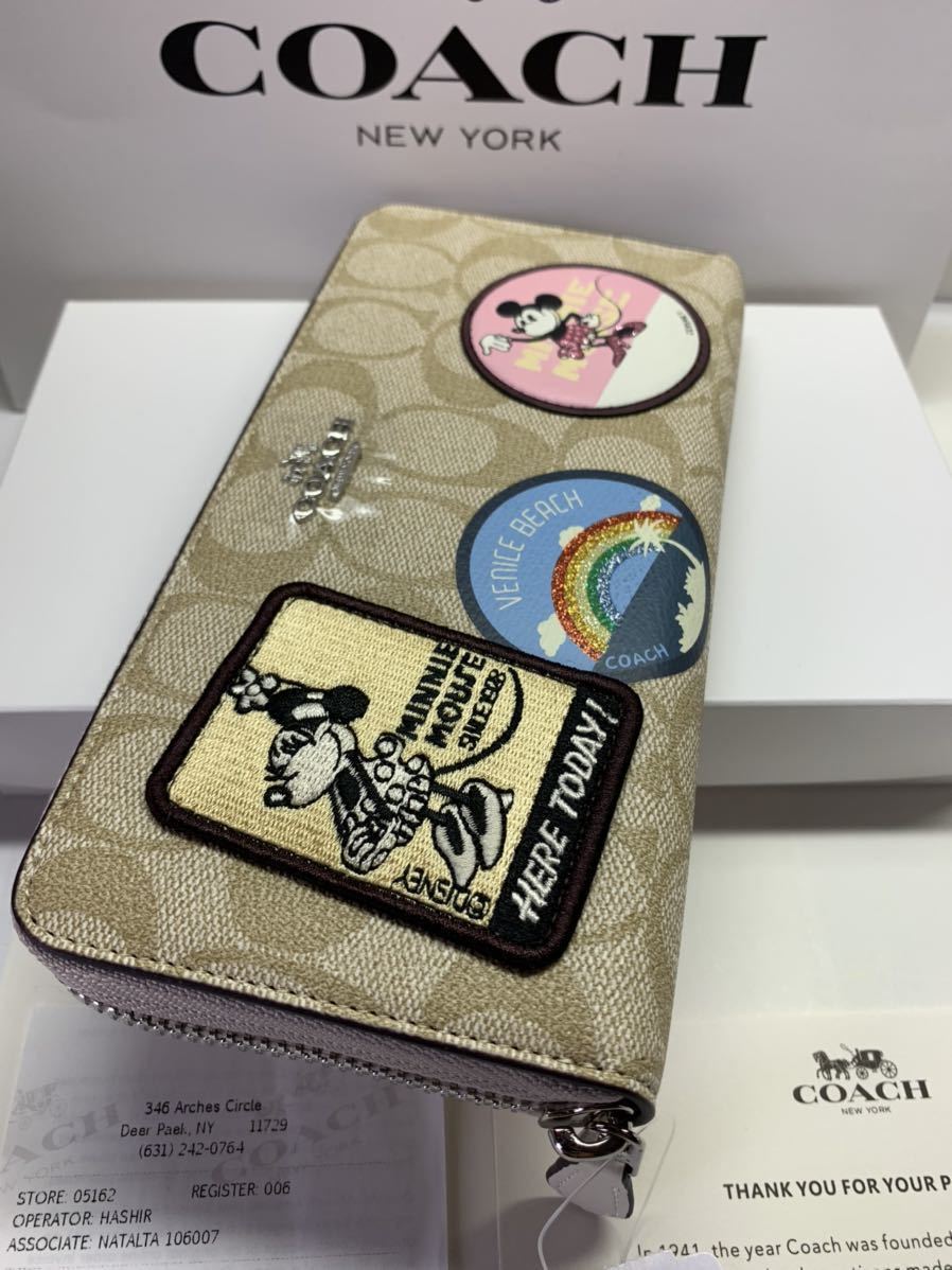 COACH コーチ　長財布 ディズニー コラボ F29380 楽天市場】コーチ COACH 財布 長財布 F29380 SVLHG ディズニー