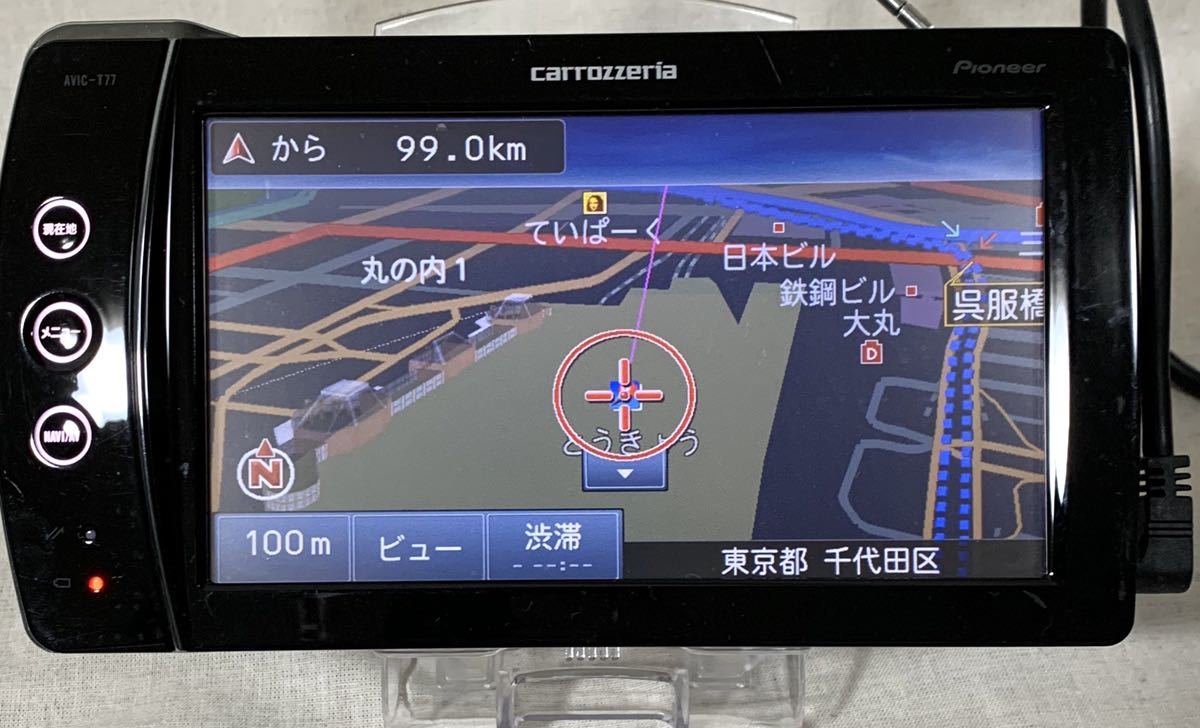 carrozzeria カロッツェリア AVIC-T77 ポータブルナビ Pioneer 