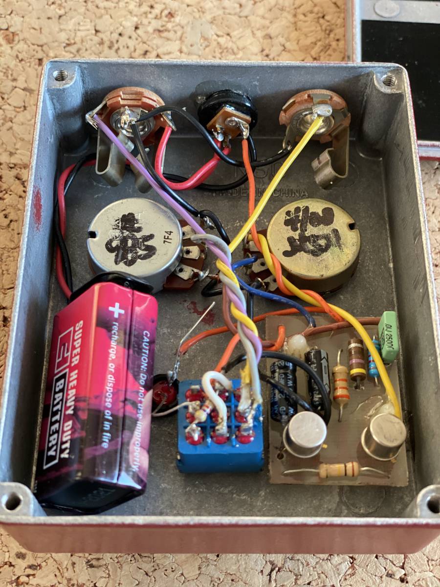 MJM Guitar FX London Fuzz 初期 ゲルマ ファズ MJM London Fuzz