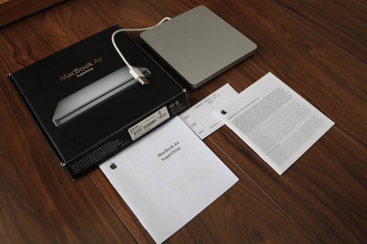 中古動作品] Apple純正 MacBook Air USB SuperDrive スーパードライブ