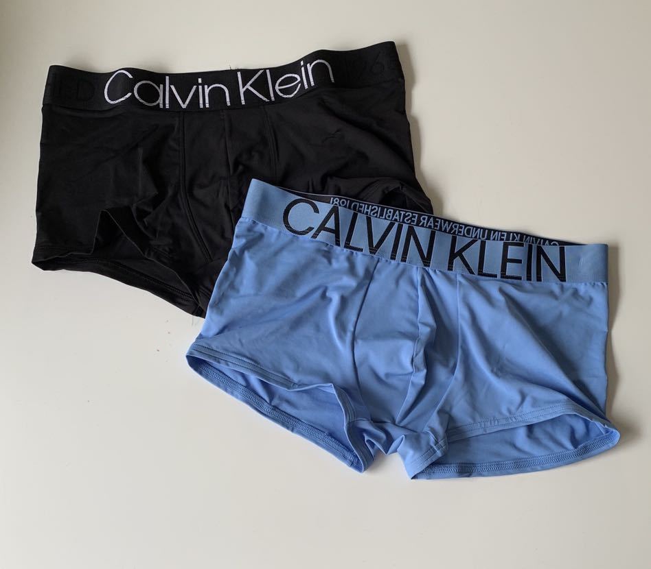 新品 カルバンクライン ボクサーパンツ 2枚セット Calvin Klein ボクサーブリーフ 下着 アンダーウェア Ck Mサイズ ローライズ ボクサーパンツ の落札情報詳細 ヤフオク落札価格情報 オークフリー スマートフォン版