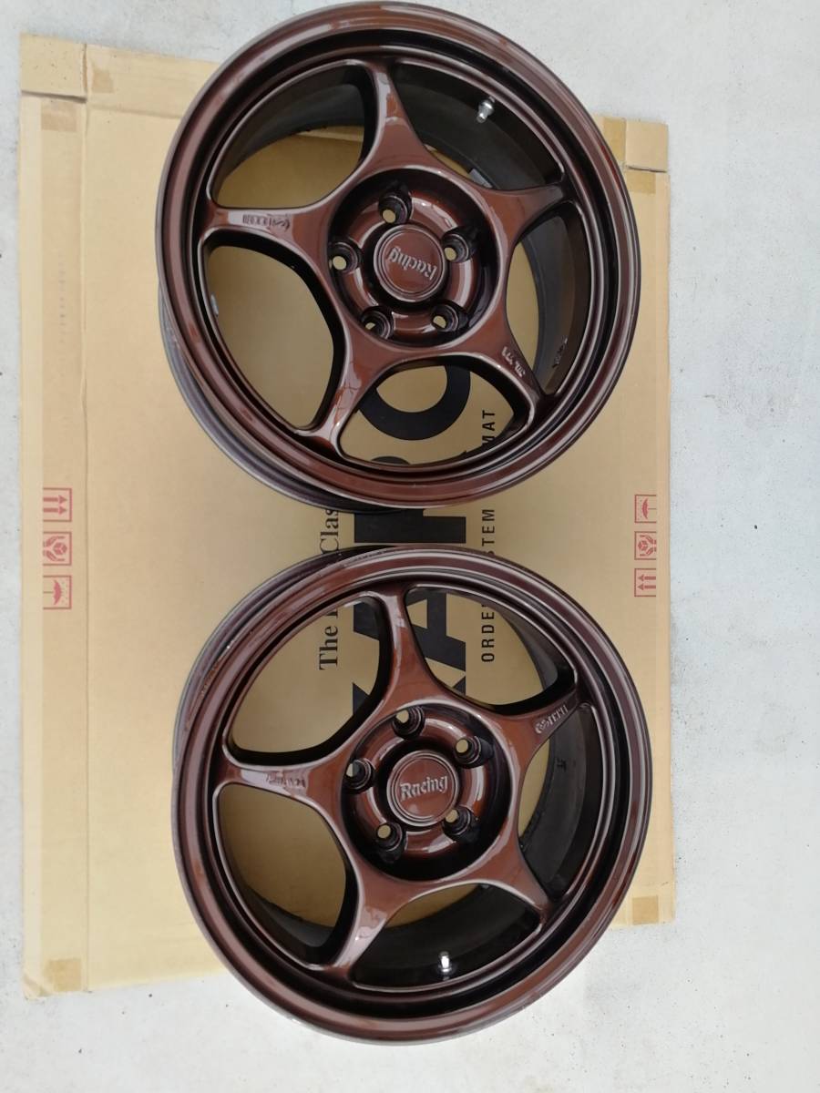 エンケイ　rp0116インチ114.3 5穴　8J＋38 2本　Z3付き エンケイ rp0116インチ114.3 5穴 8J＋38 2本 Z3付き