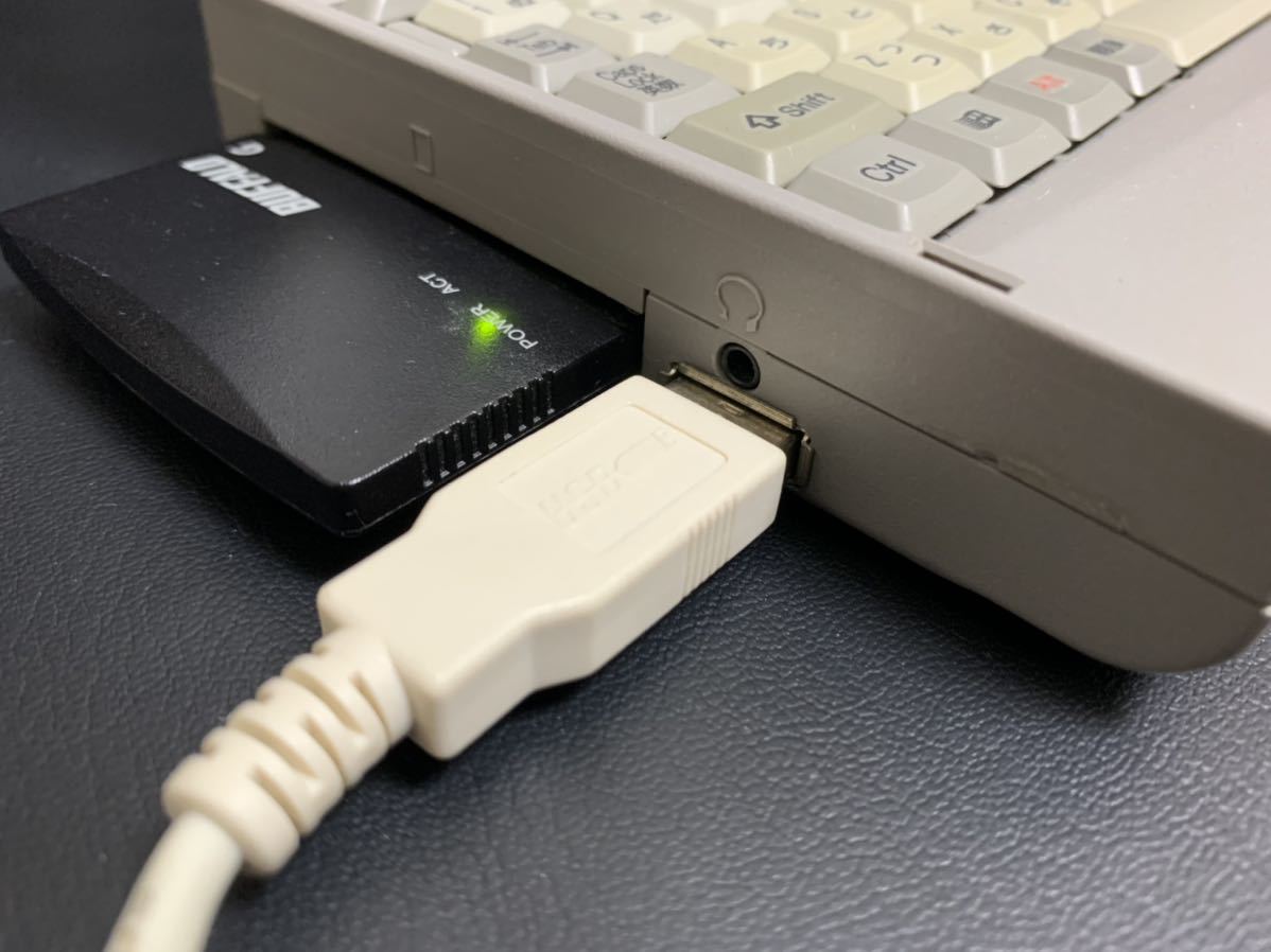 Libretto for Docomo M3 USBポート内蔵改造 擬似SSD オーバークロック