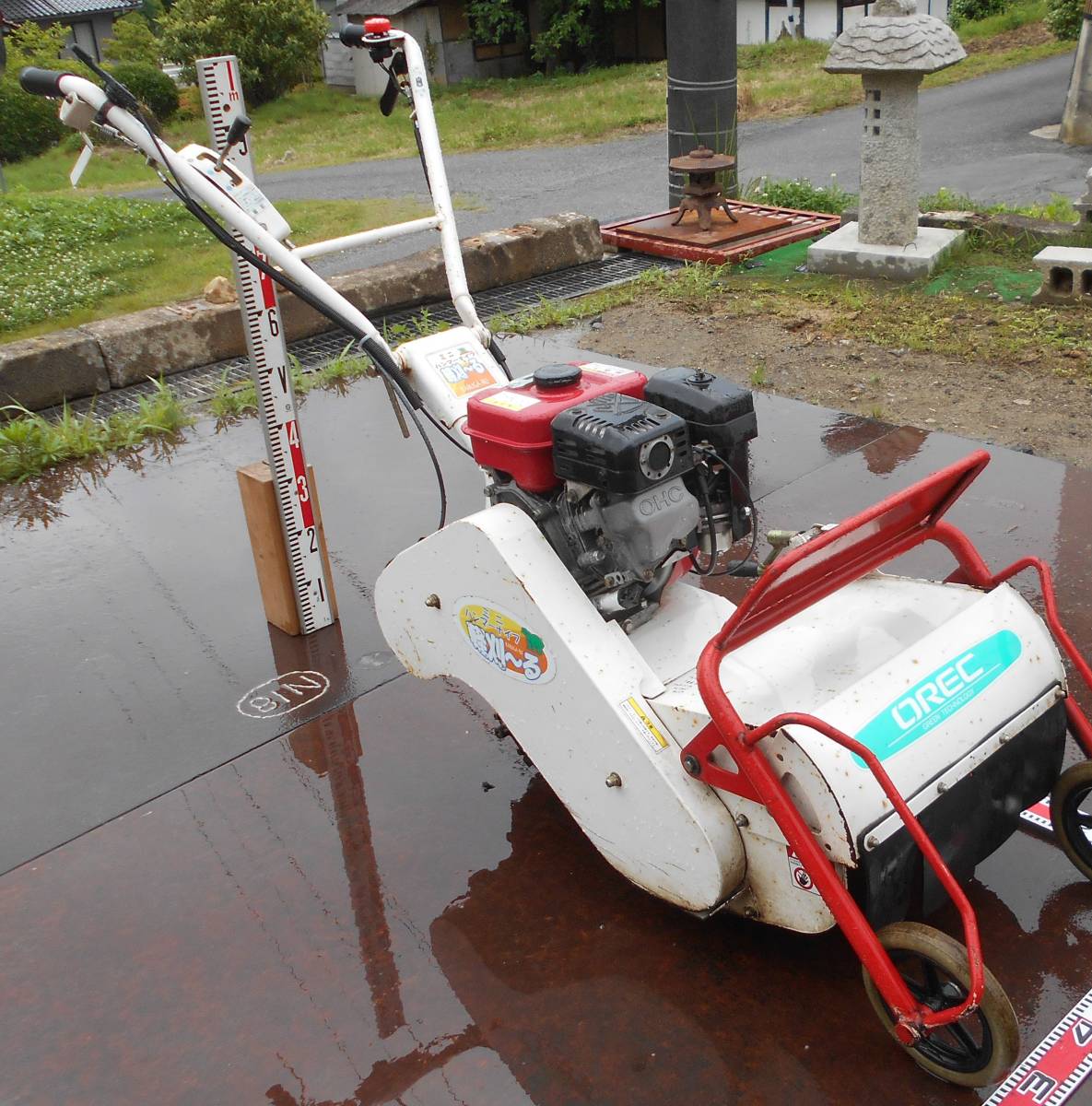 9/4【展示品】オーレック/OREC 自走式草刈機 ミニハンマーナイフローター HR402　/SL2 9/4【展示品】オーレック/OREC 自走式草刈機 ミニハンマーナイフ